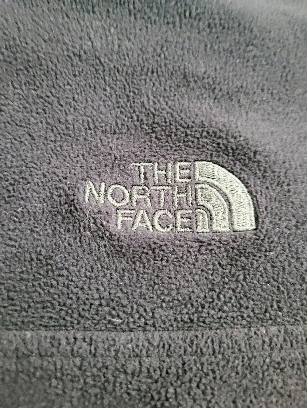 The North Face Mens XL Black Fleece Pullover Snap Neck Jacket Sweater Outdoor
